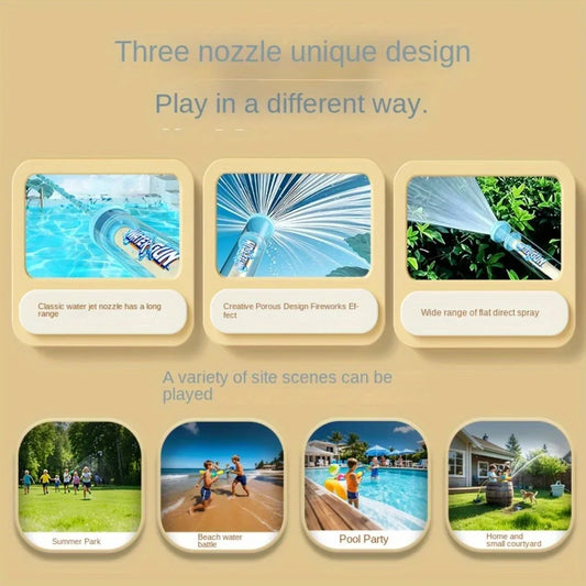 Pump ’n’ Splash — Kids Water Blaster & Pump Toy for Garden & Beach